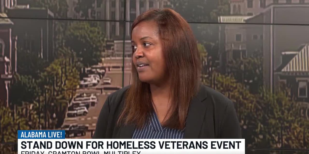 Central Alabama VA Healthcare for Homeless Veterans hosts "Stand Down for Homeless Veterans" event