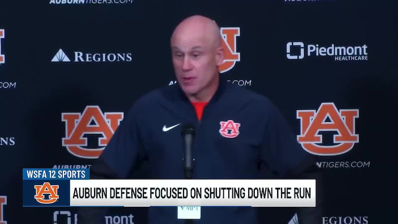 Auburn defense focused on shutting down the run