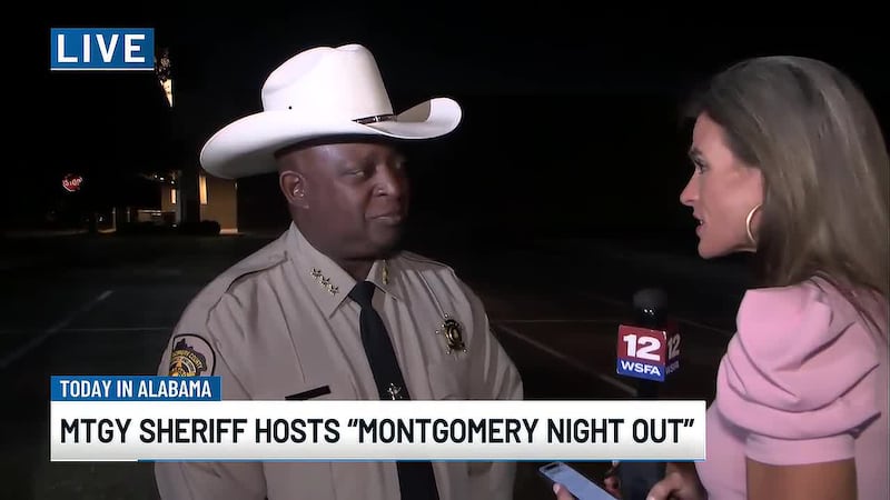 Montgomery Sheriff Derrick Cunningham is hosting Montgomery Night Out on Thursday to...
