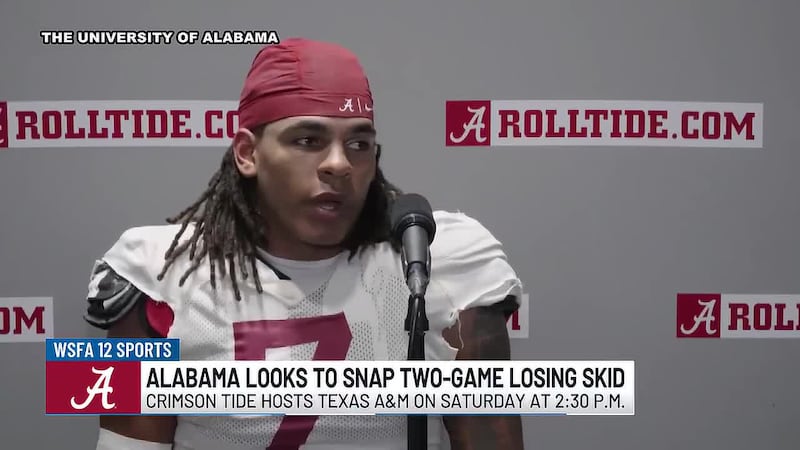 Alabama looks to snap two-game losing skid