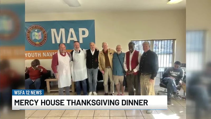People of all ages showed up to help serve their community a "feast fit for a king."