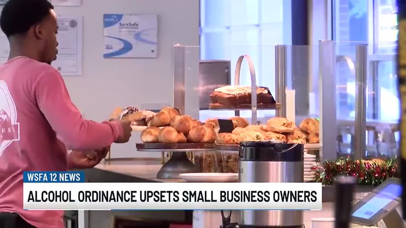A new alcohol ordinance in Montgomery could have major consequences for small businesses.